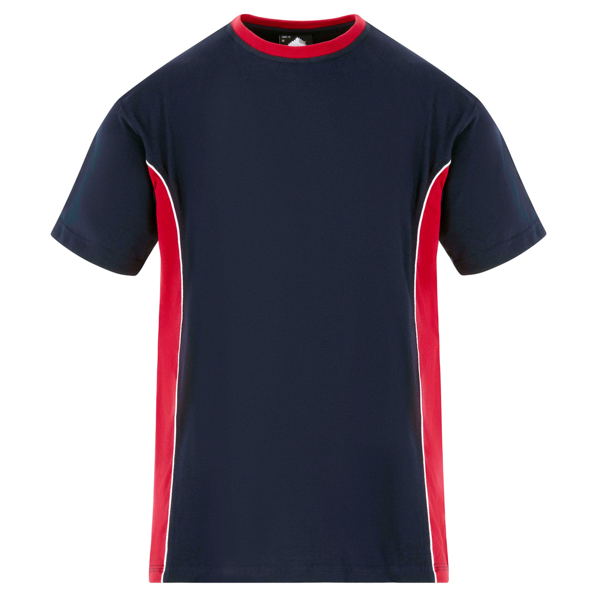ØRN Silverswift T-Shirt – Navy - Red – front