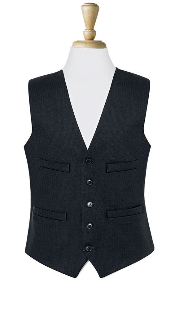 Brook Taverner Black Waistcoat, main product image