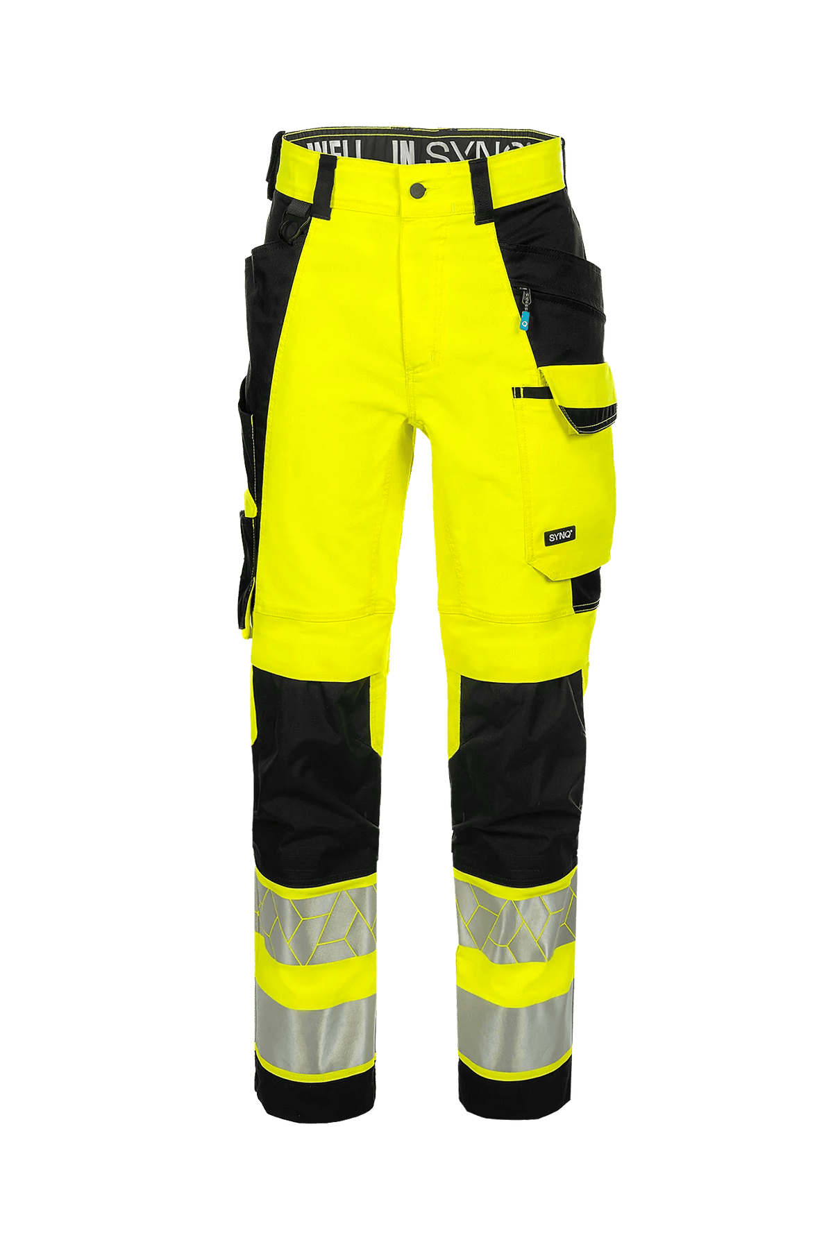 SYNQ Catchup in High-vis yellow/Black, front view