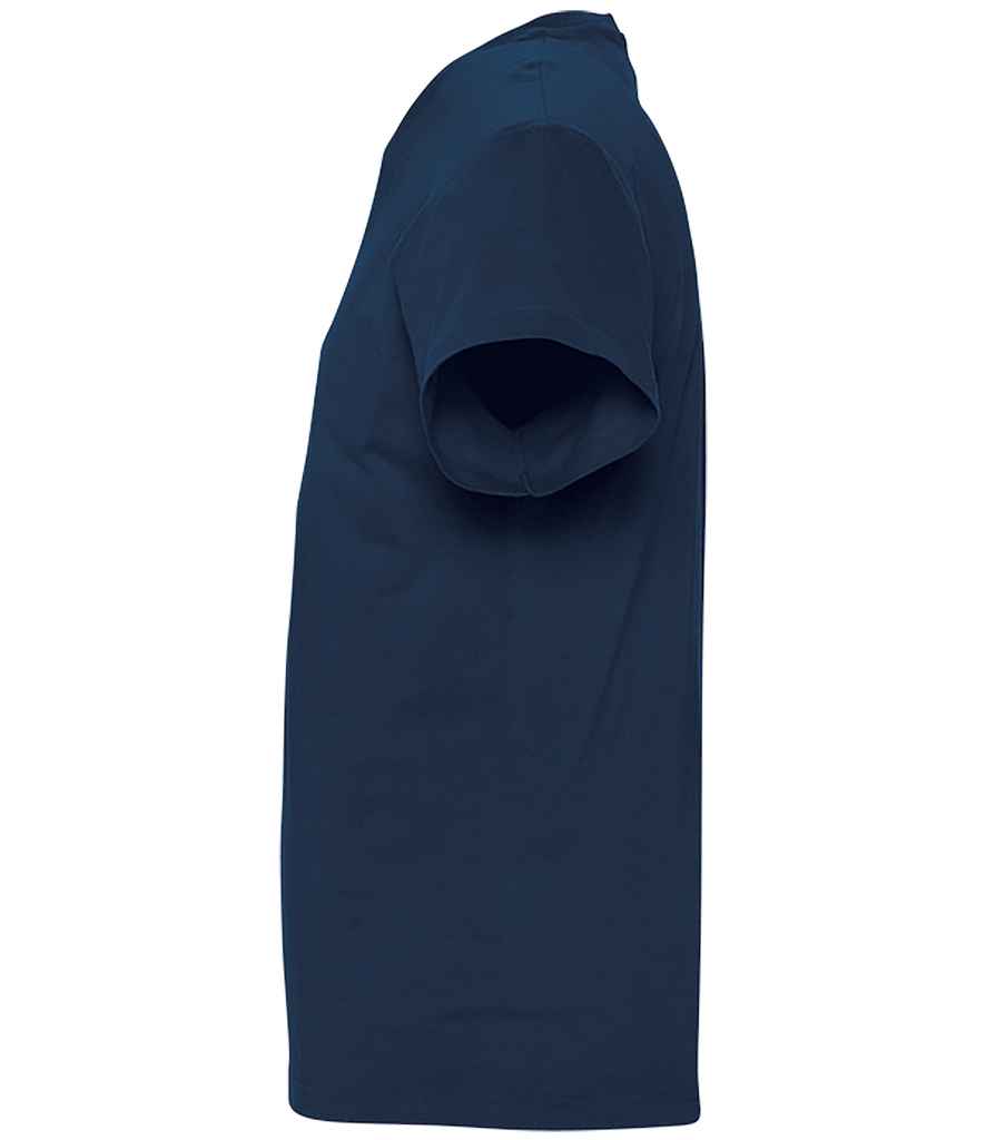 SOL'S Victory V Neck T-Shirt in Navy, side view