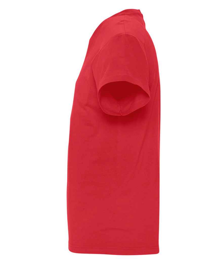 SOL'S Victory V Neck T-Shirt in Red, side view