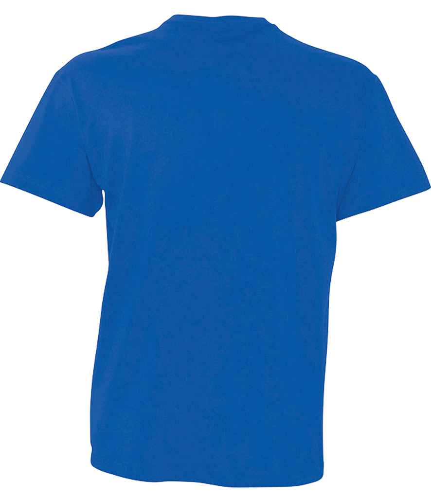 SOL'S Victory V Neck T-Shirt in Royal Blue, back view