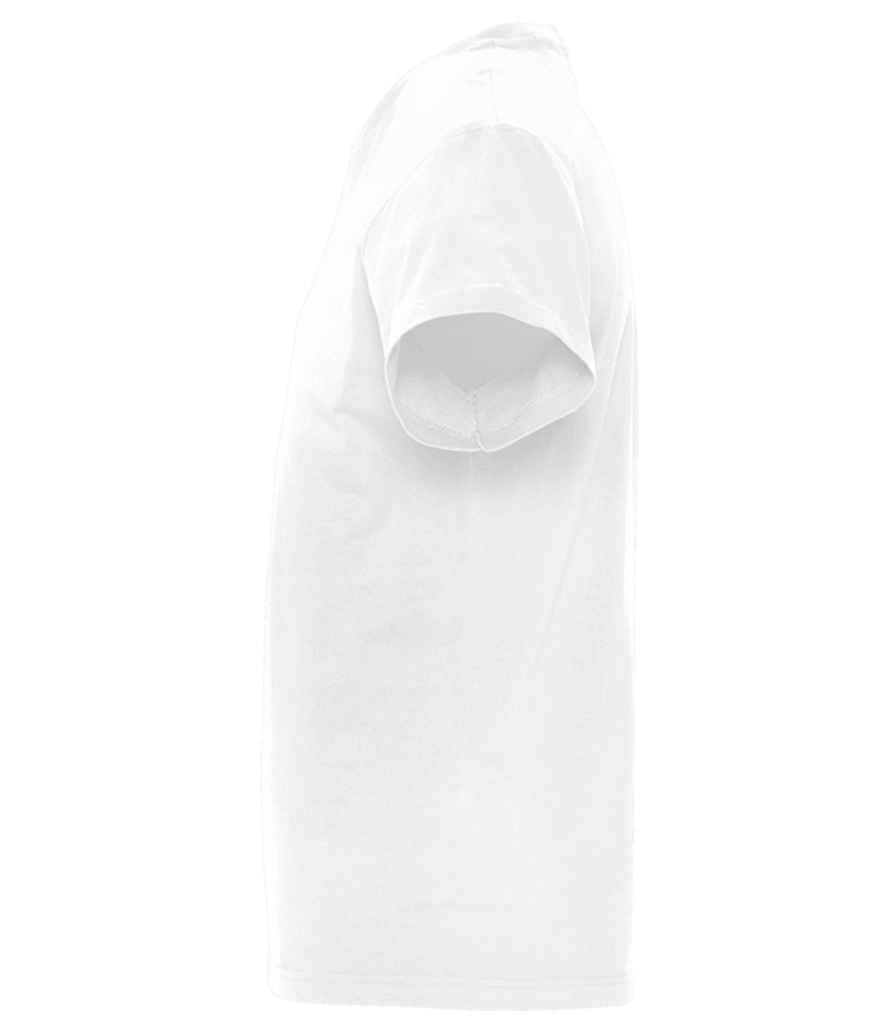 SOL'S Victory V Neck T-Shirt in White, side view