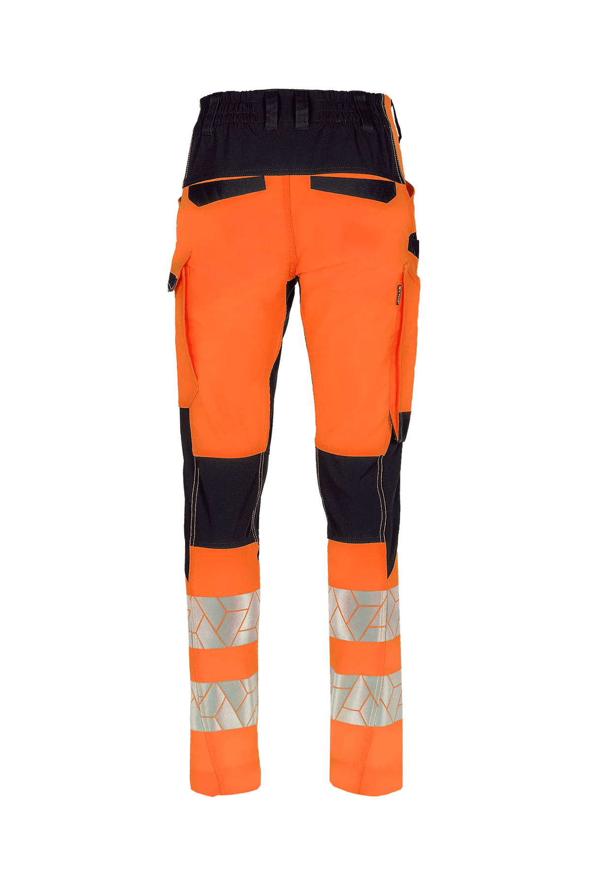 SYNQ Beaqon in High-vis orange/Navy blue, back view