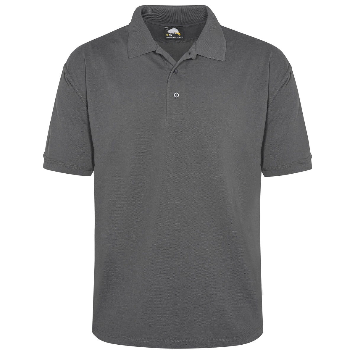 ØRN Raven Poloshirt – Graphite – front