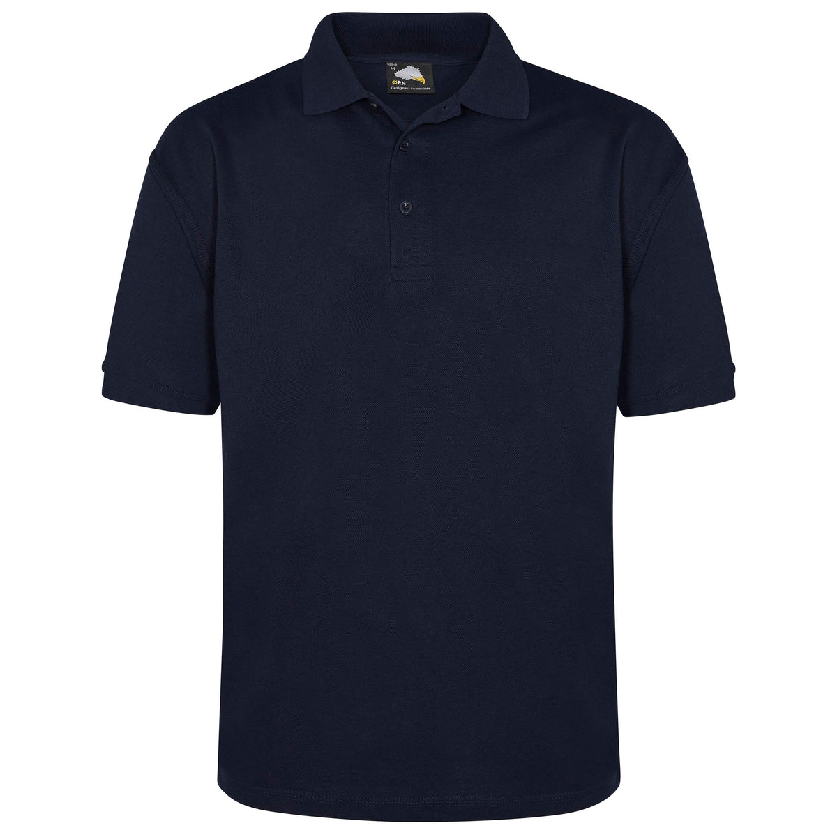 ØRN Raven Poloshirt – Navy – front