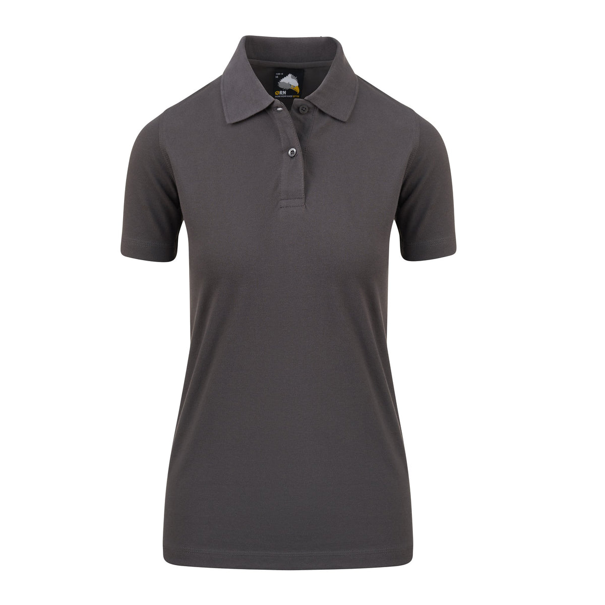 ØRN Ladies Raven Poloshirt – Graphite – front