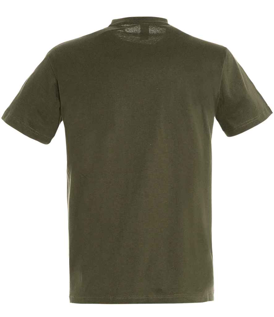 SOL'S Regent T-Shirt in Army, back view