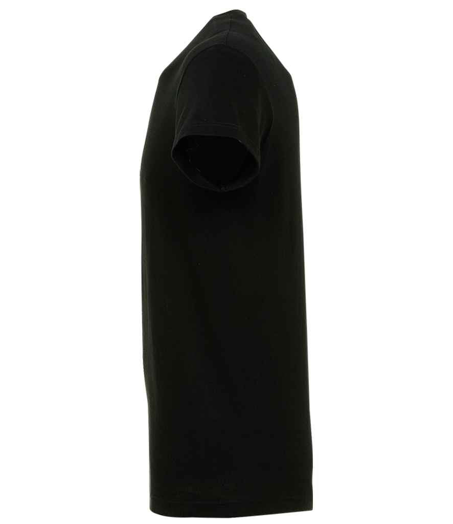 SOL'S Regent T-Shirt in Deep Black, side view