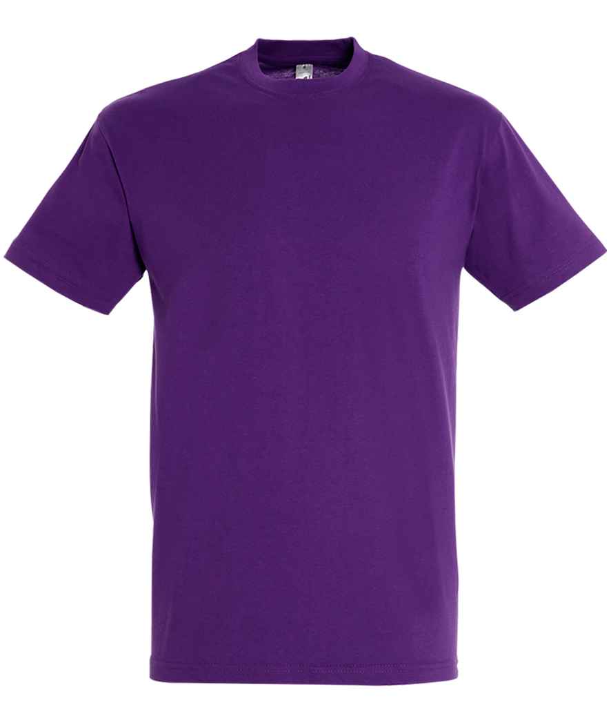 SOL'S Regent T-Shirt in Dark Purple, front view