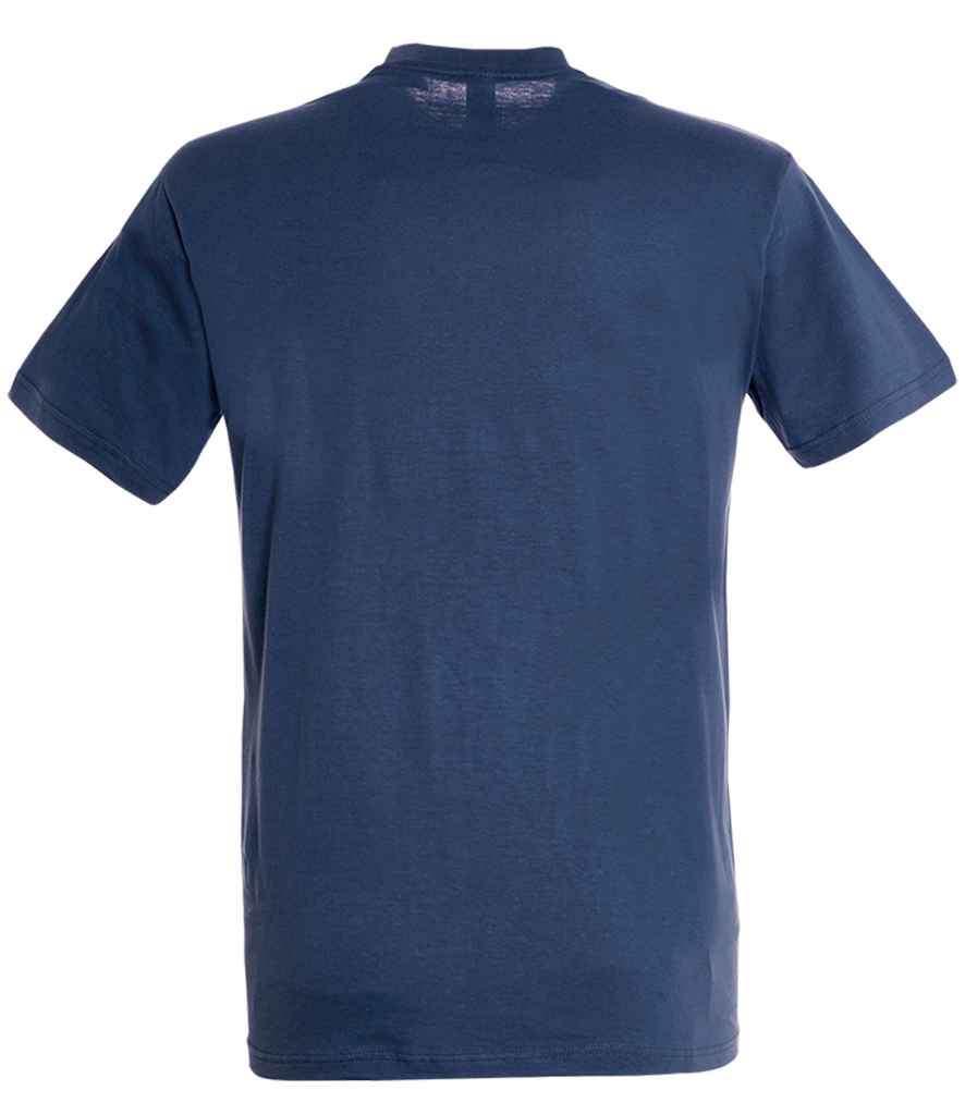 SOL'S Regent T-Shirt in Denim, back view