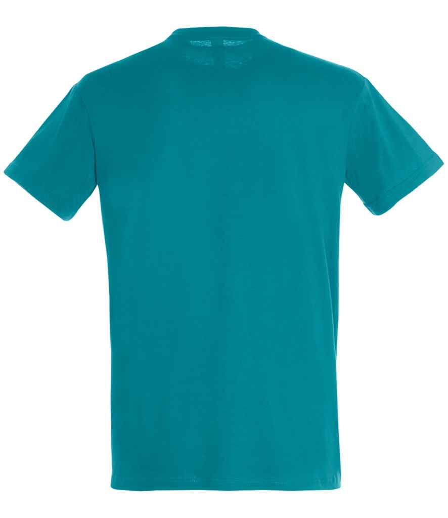 SOL'S Regent T-Shirt in Duck Blue, back view