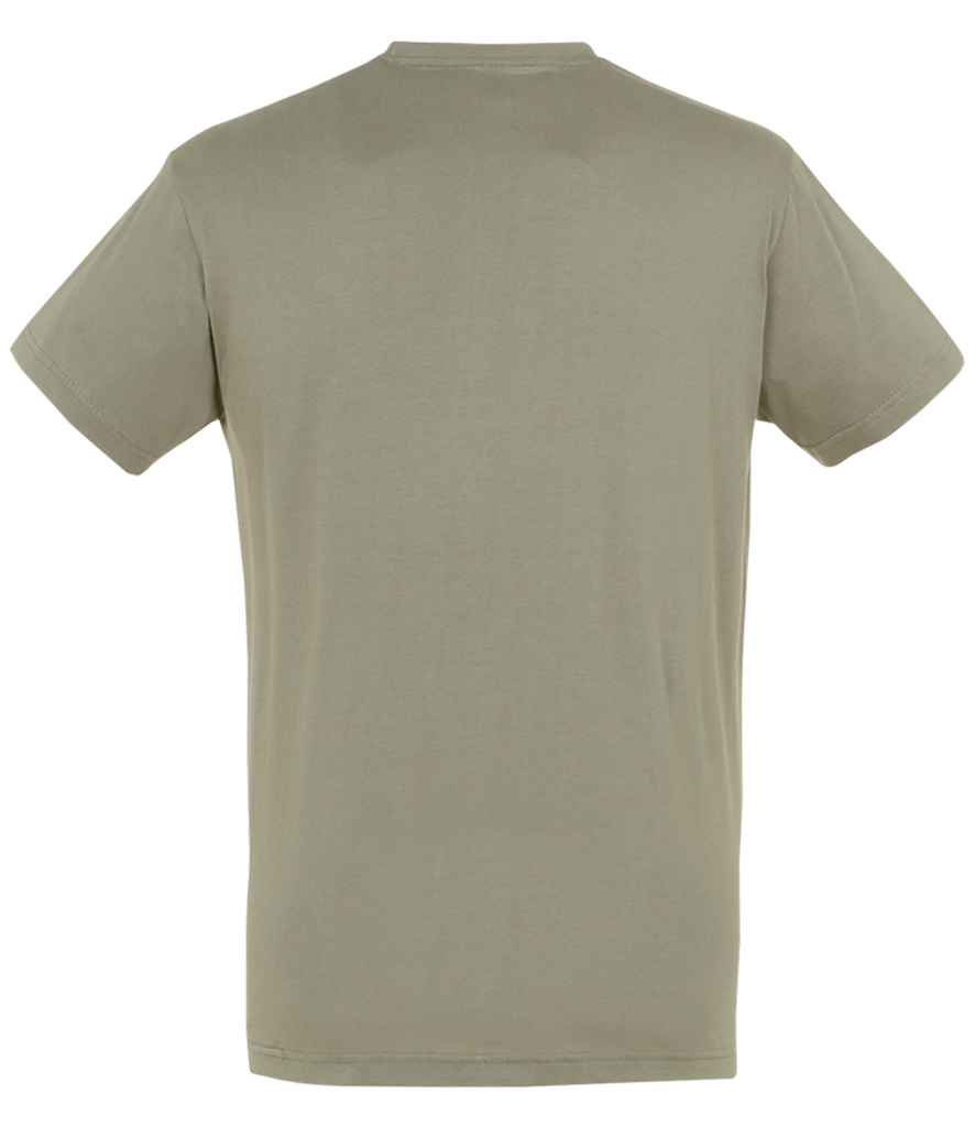 SOL'S Regent T-Shirt in Khaki, back view