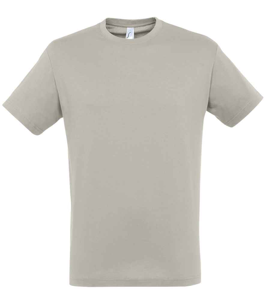 SOL'S Regent T-Shirt in Light Grey, front view