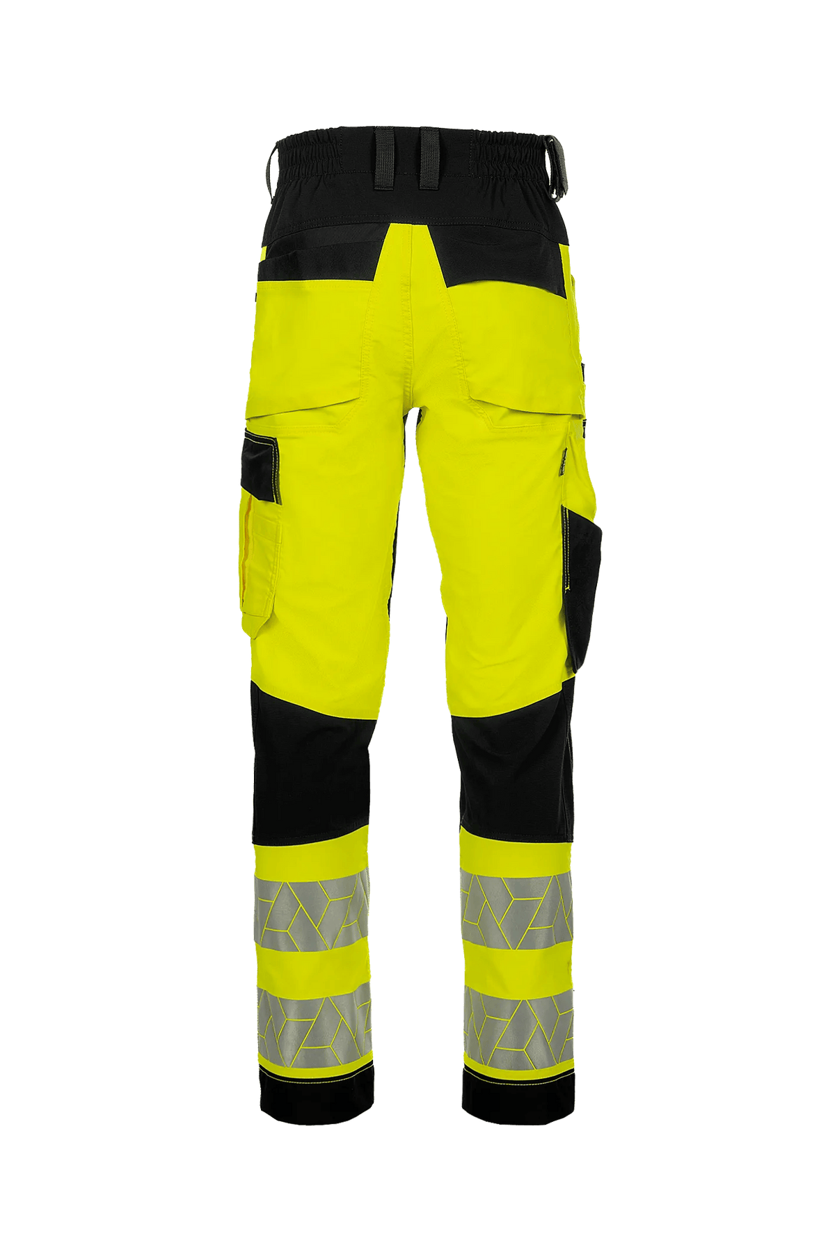 SYNQ Nopaque in High-vis yellow/Black, back view