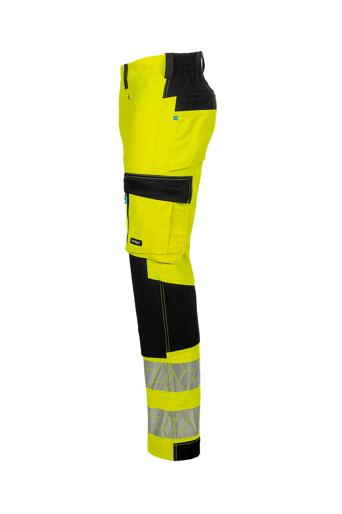 SYNQ Nopaque in High-vis yellow/Black, side view