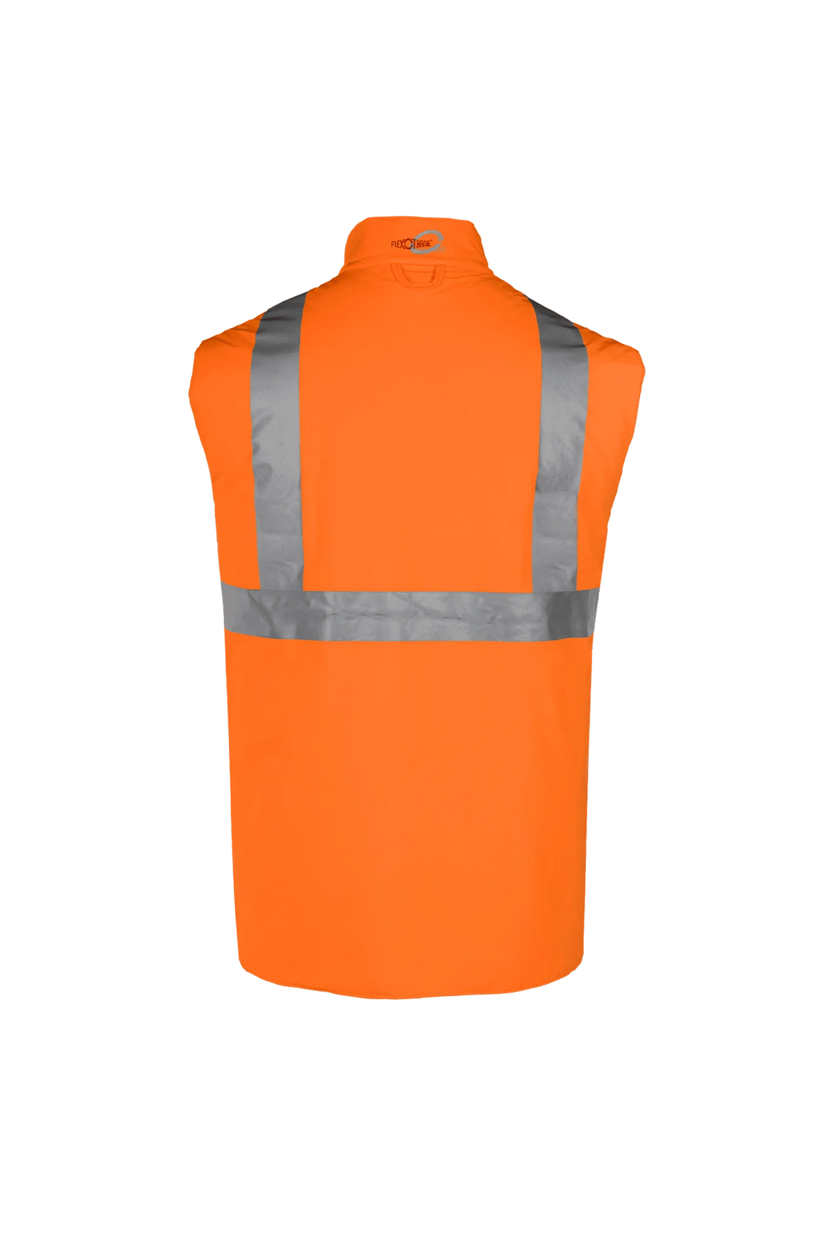 Sioen Arras in High-vis orange, back view