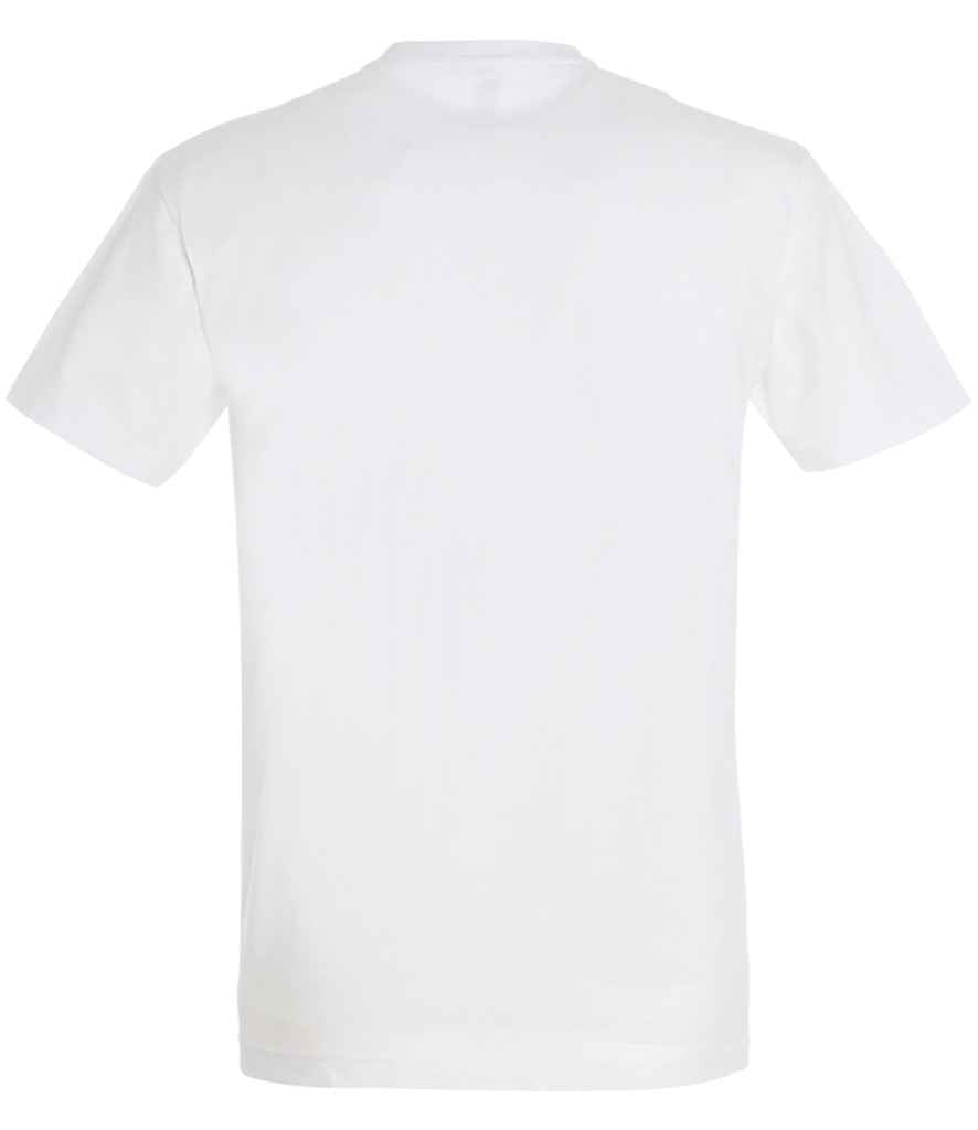SOL'S Imperial Heavy T-Shirt in Absolute White, back view