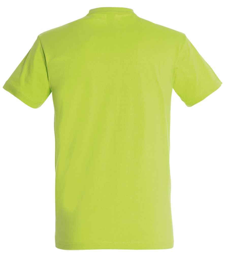 SOL'S Imperial Heavy T-Shirt in Apple Green, back view