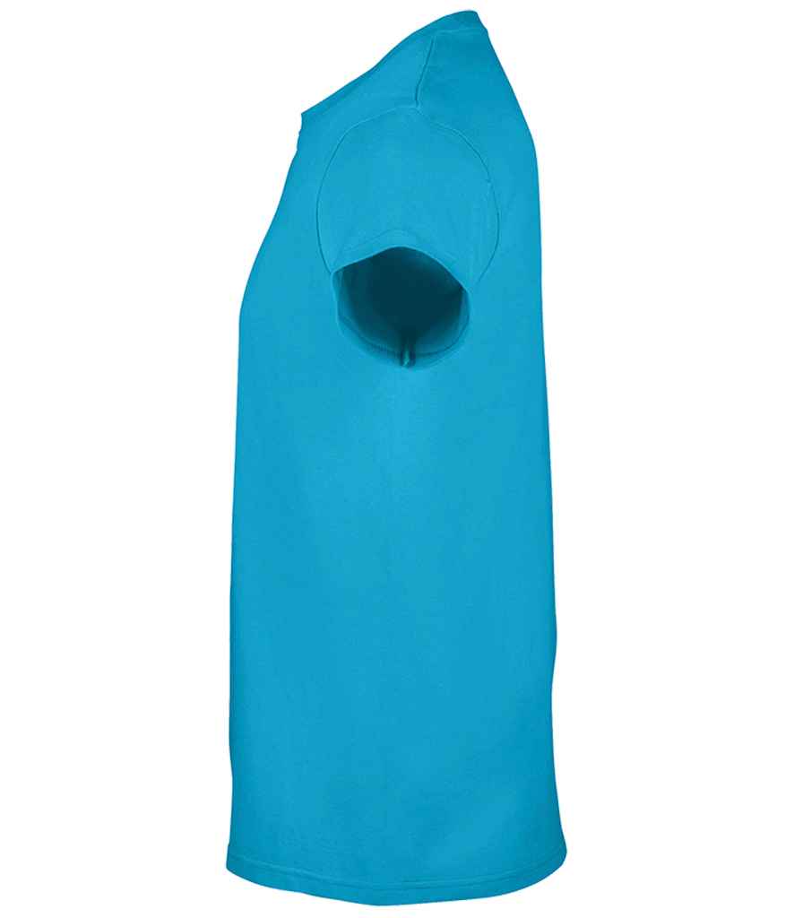 SOL'S Imperial Heavy T-Shirt in Aqua, side view