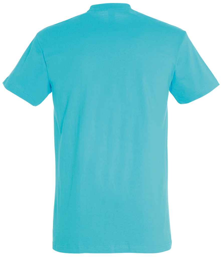 SOL'S Imperial Heavy T-Shirt in Atoll Blue, back view