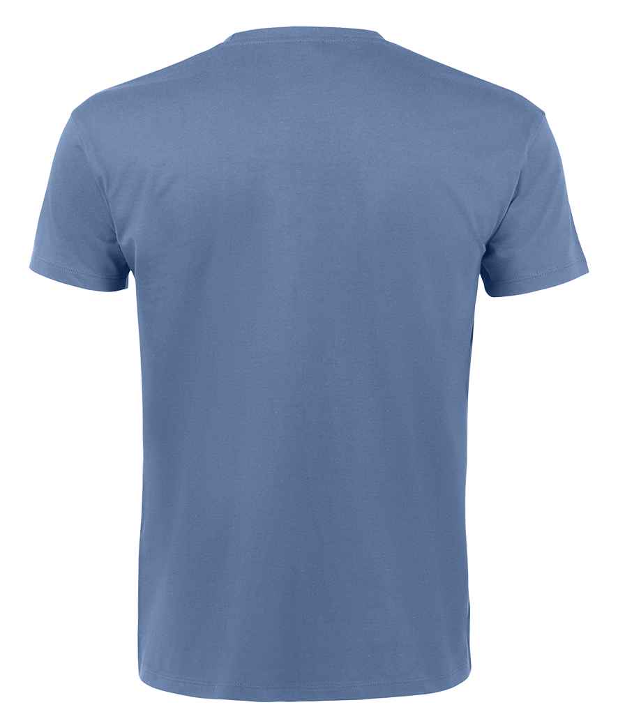 SOL'S Imperial Heavy T-Shirt in Blue, back view