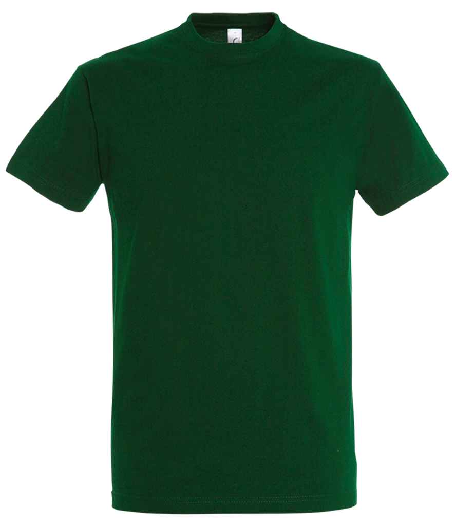 SOL'S Imperial Heavy T-Shirt in Bottle Green, front view