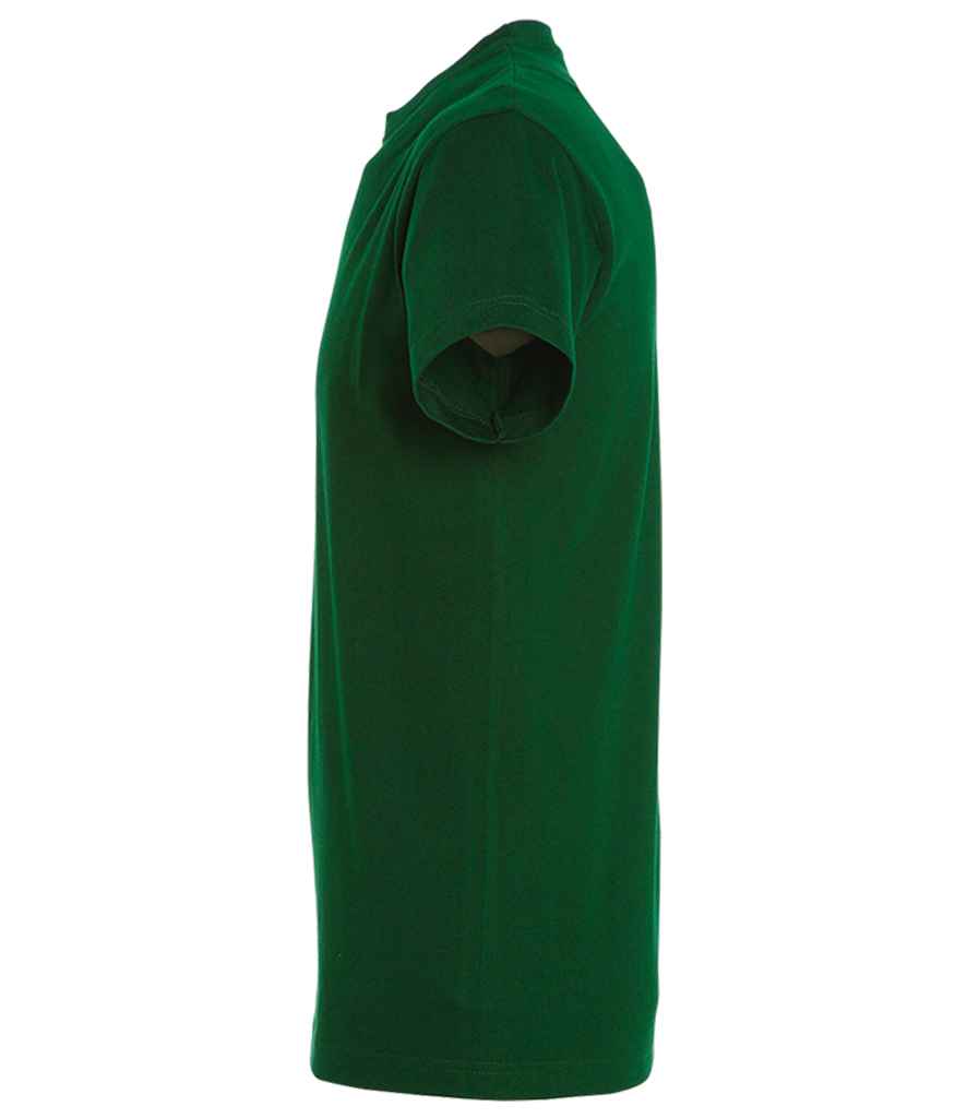 SOL'S Imperial Heavy T-Shirt in Bottle Green, side view