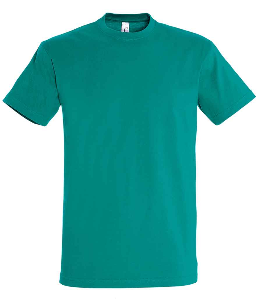 SOL'S Imperial Heavy T-Shirt in Emerald, front view