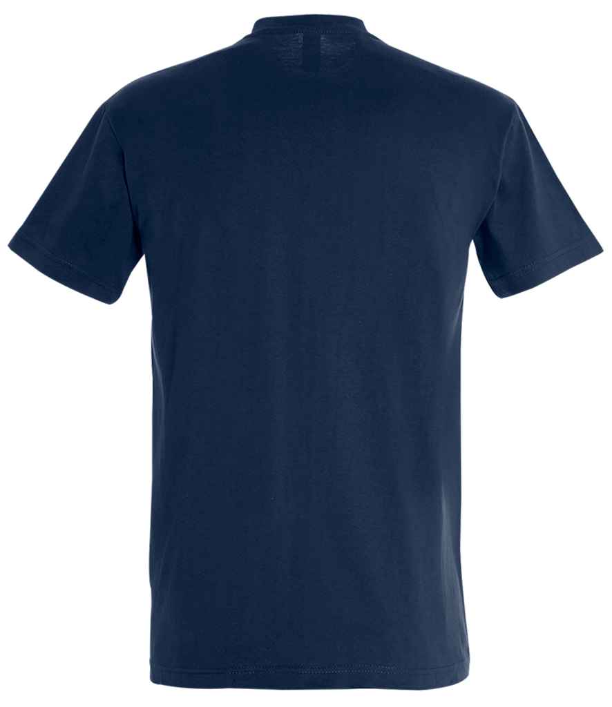 SOL'S Imperial Heavy T-Shirt in French Navy, back view