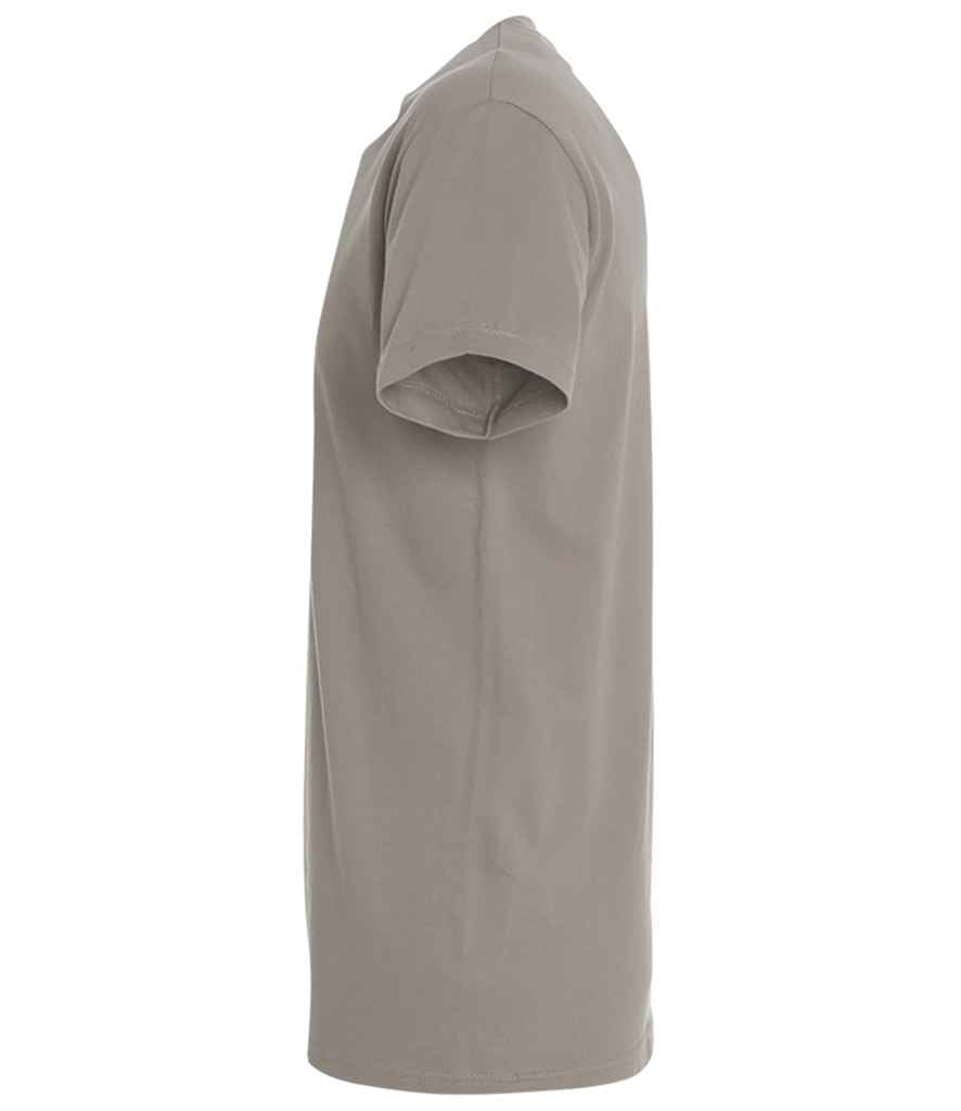 SOL'S Imperial Heavy T-Shirt in Light Grey, side view