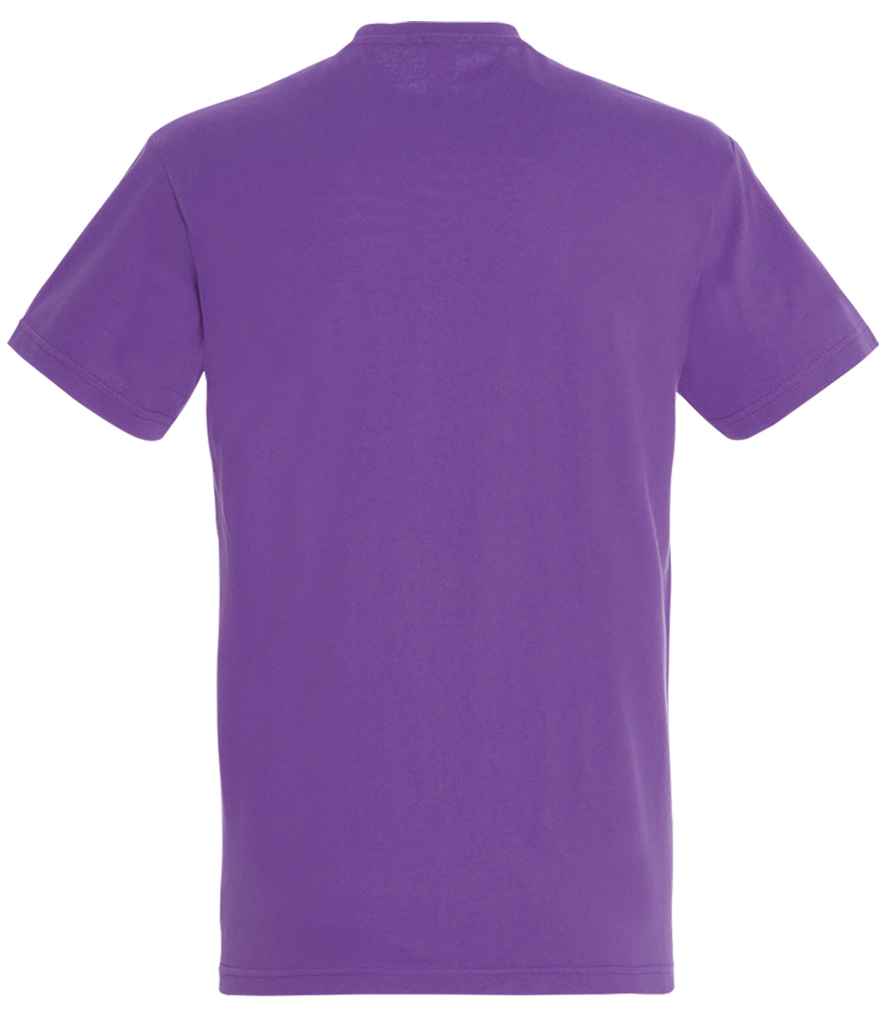 SOL'S Imperial Heavy T-Shirt in Light Purple, back view