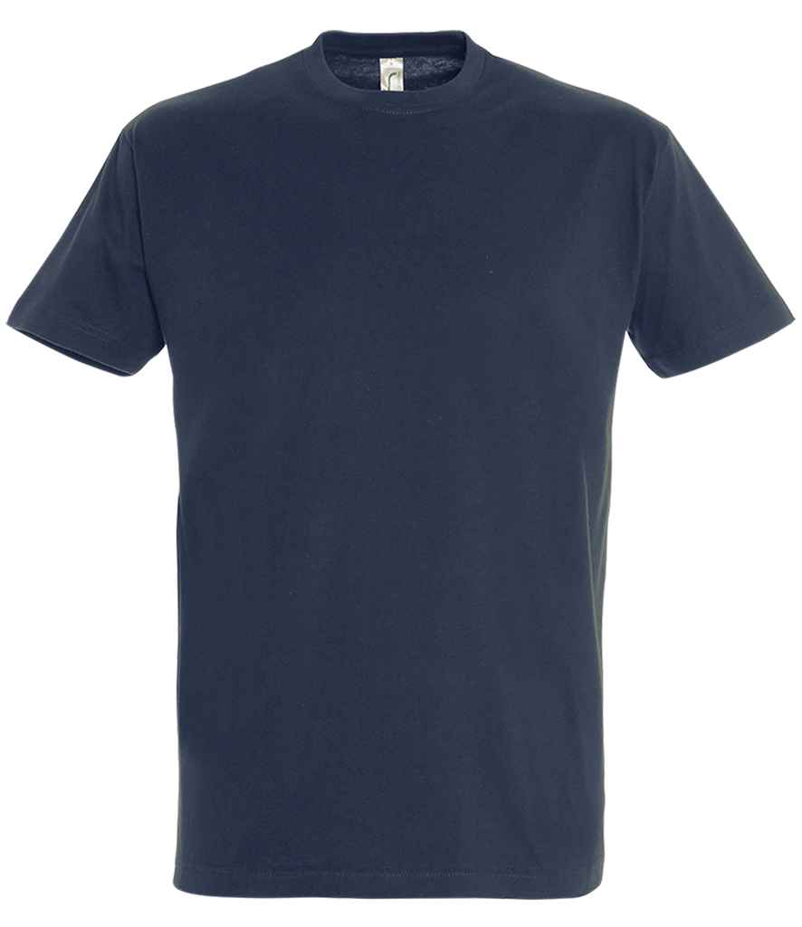 SOL'S Imperial Heavy T-Shirt in Navy, front view