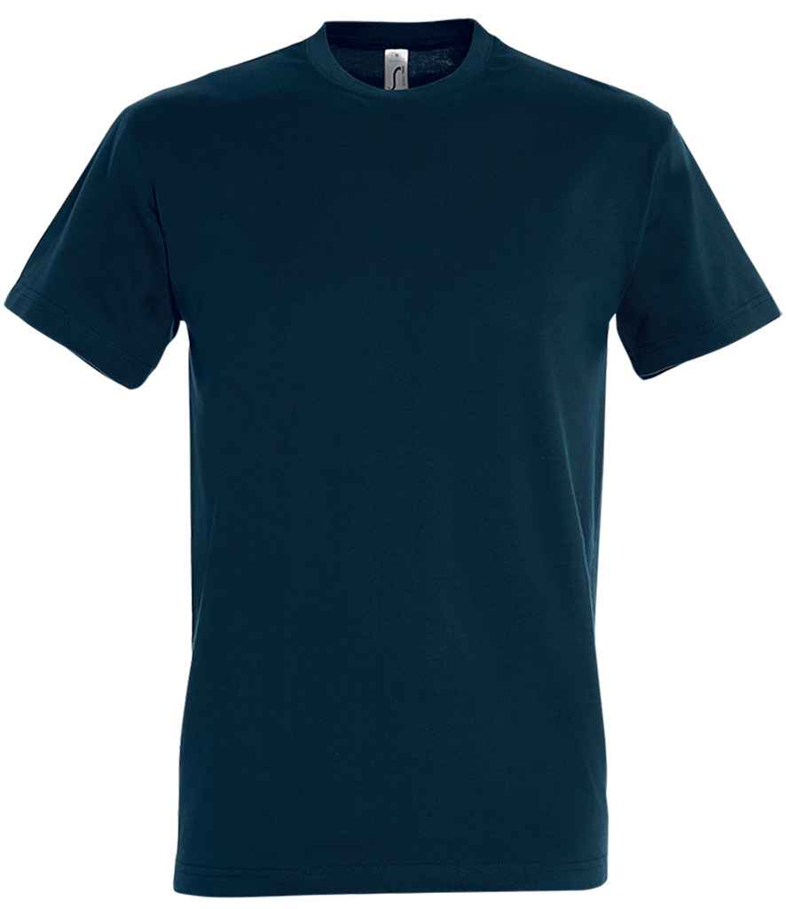 SOL'S Imperial Heavy T-Shirt in Petroleum Blue, front view