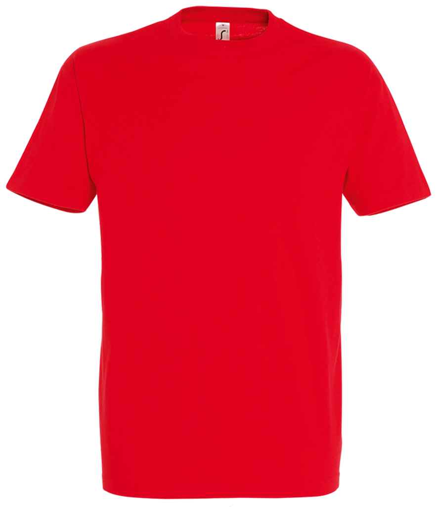 SOL'S Imperial Heavy T-Shirt in Red, front view