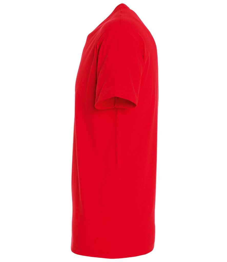 SOL'S Imperial Heavy T-Shirt in Red, side view