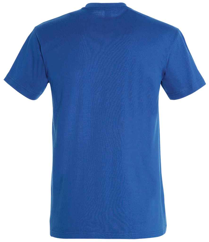SOL'S Imperial Heavy T-Shirt in Royal Blue, back view