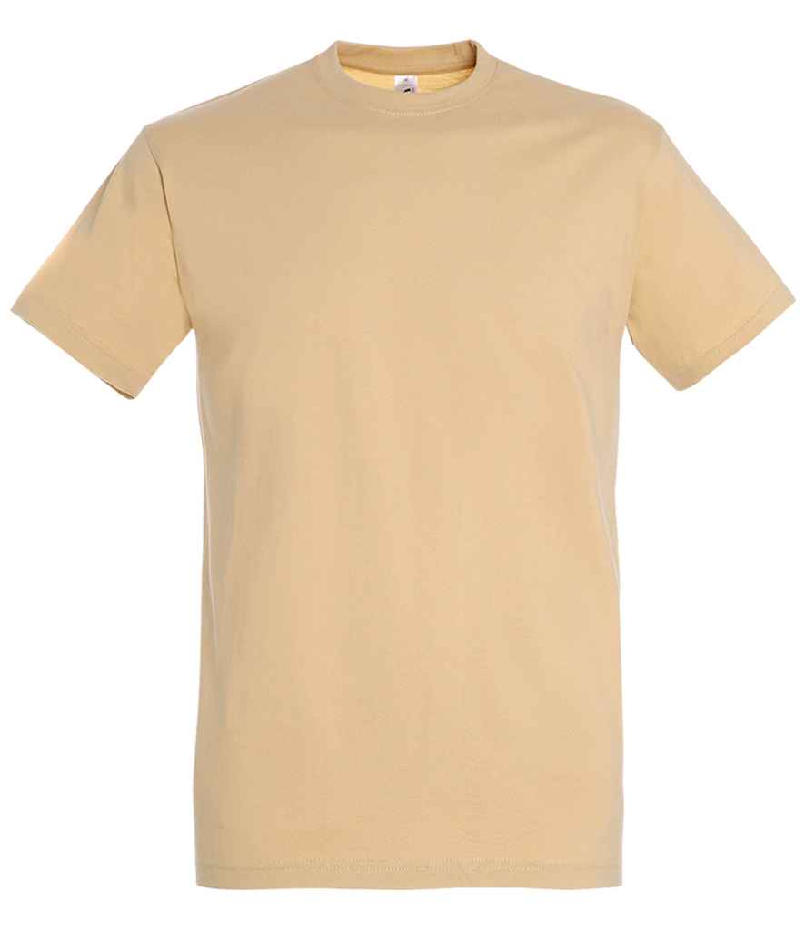 SOL'S Imperial Heavy T-Shirt in Sand, front view