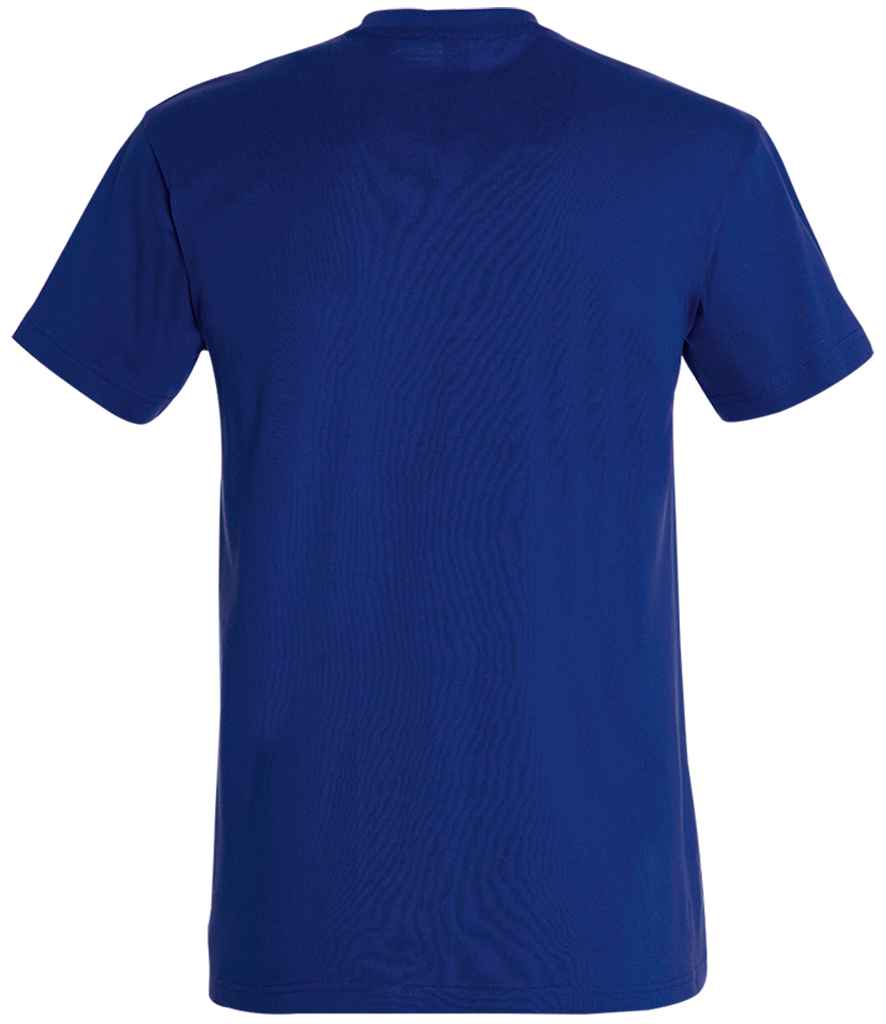 SOL'S Imperial Heavy T-Shirt in Ultramarine, back view