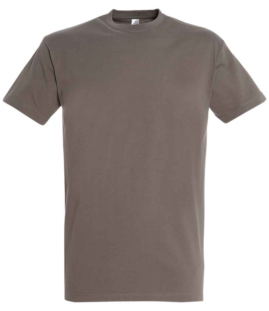 SOL'S Imperial Heavy T-Shirt in Zinc, front view