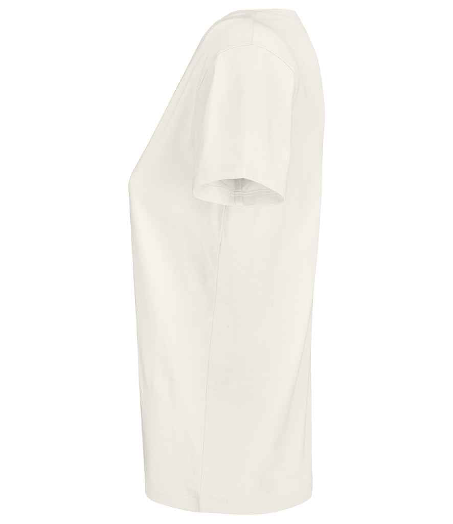 SOL'S Ladies Imperial Heavy T-Shirt in Off White, side view