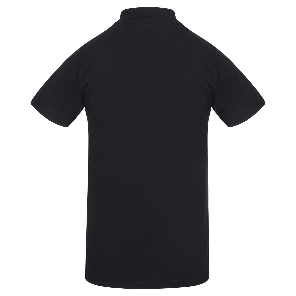 ØRN Egret Slim Fit Poloshirt – Black – back