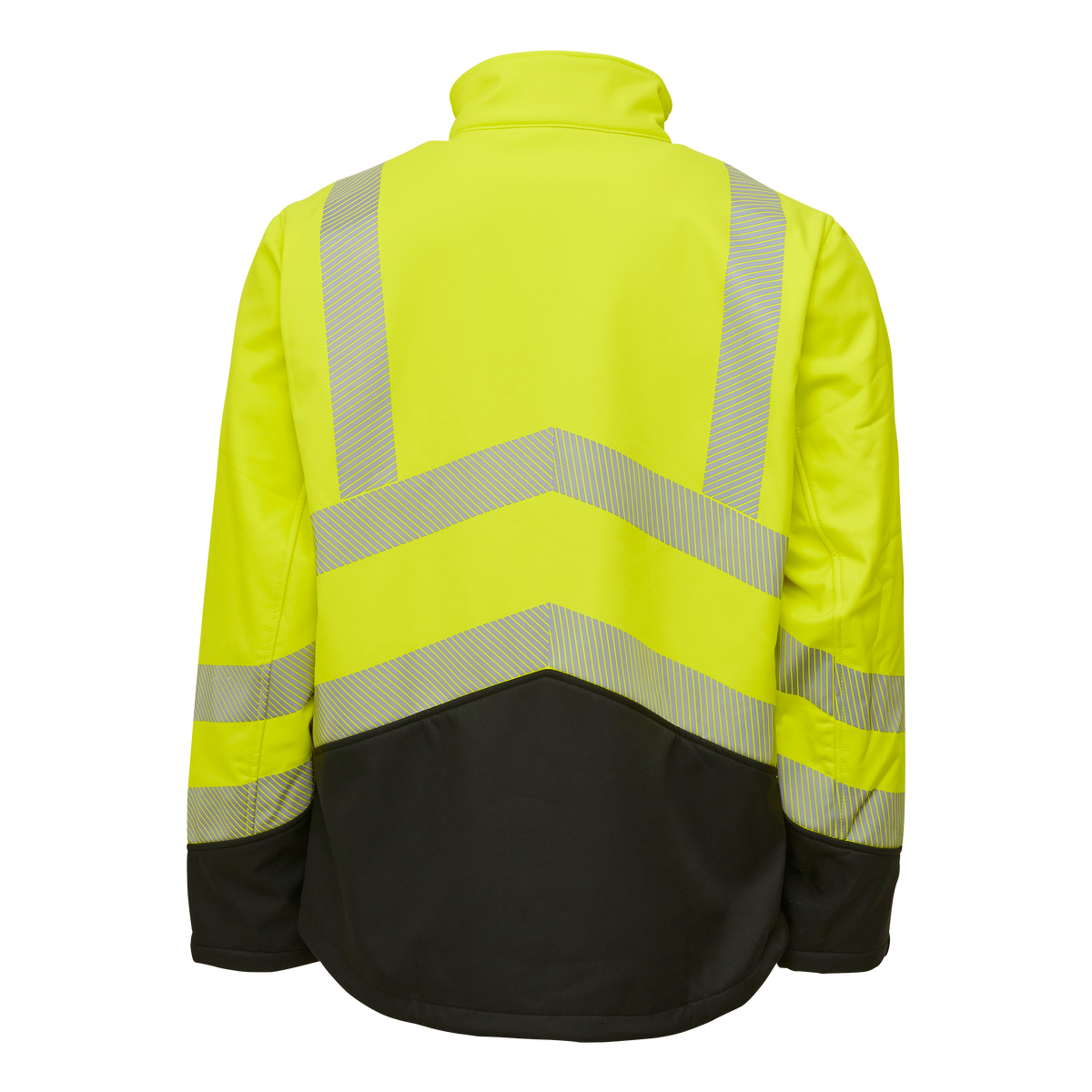 ELKA Rainwear Visible Xtreme Softshell jacket in Fl. Yellow/Black
