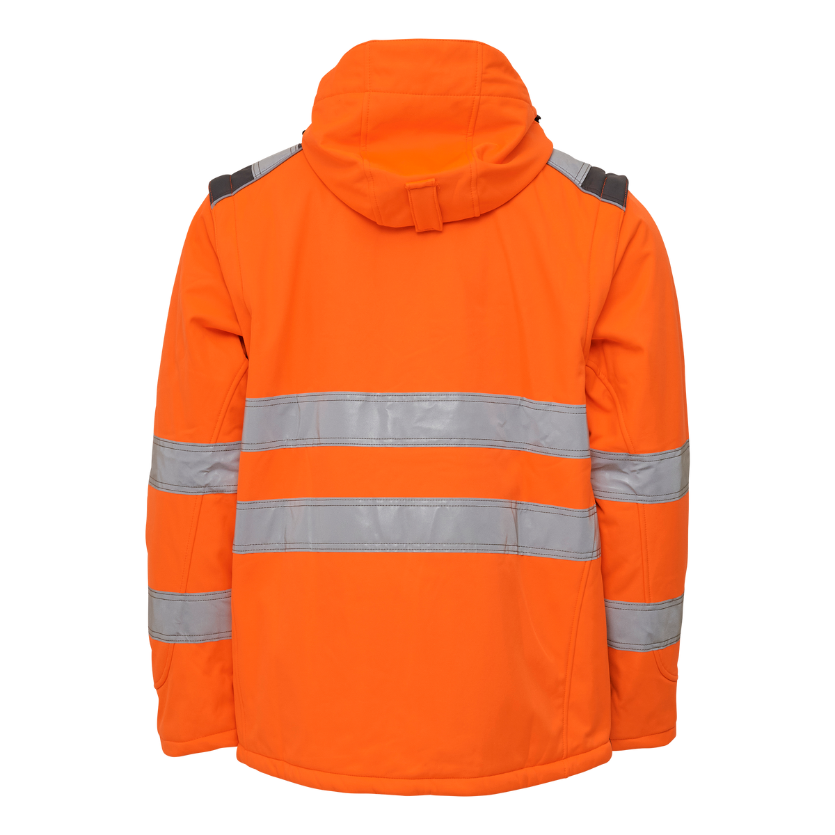 ELKA Rainwear Visible Xtreme Winter Softshell jacket in Fl. Orange/Grey