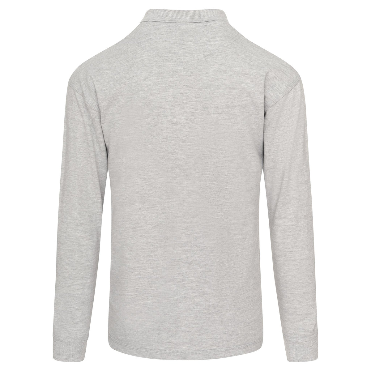 ØRN Weaver Long Sleeved Poloshirt – Ash – back