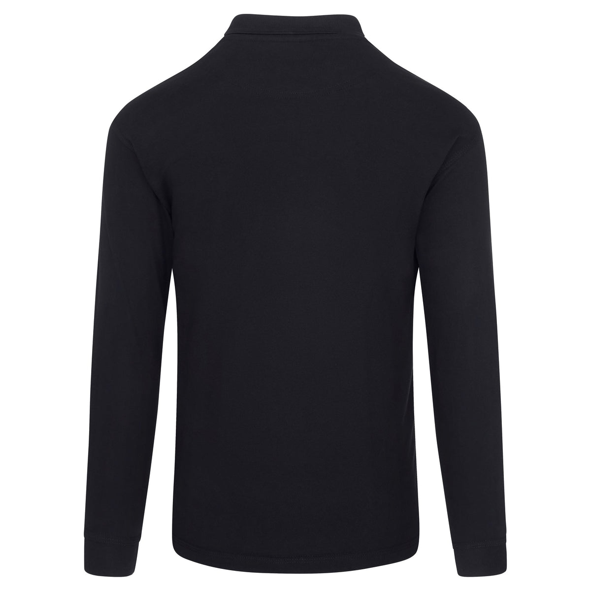 ØRN Weaver Long Sleeved Poloshirt – Navy – back