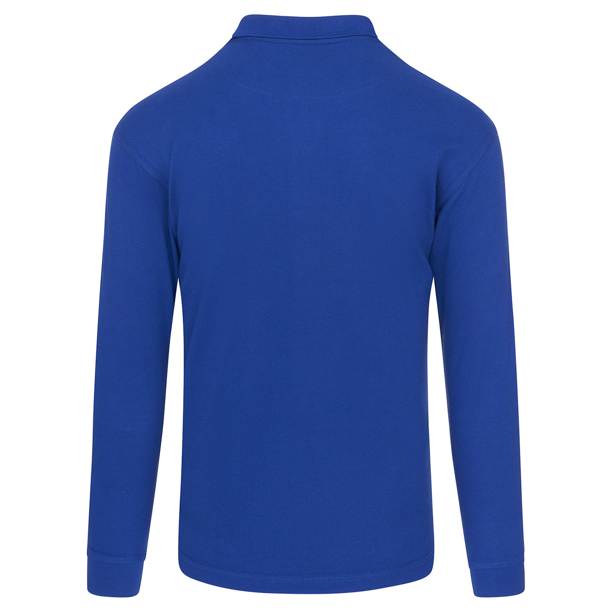 ØRN Weaver Long Sleeved Poloshirt – Royal – back