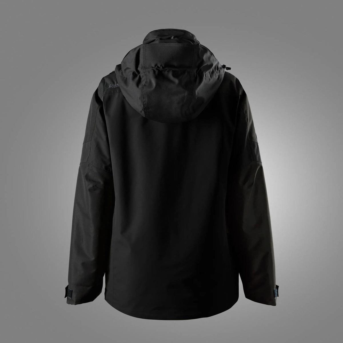 Snickers Workwear 1174 AllroundWork, Women's Waterproof Insulated Jacket in Black/Black, back view