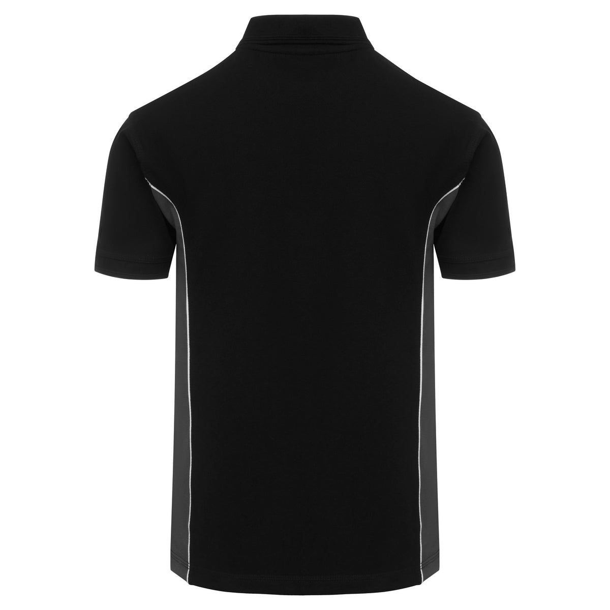 ØRN Silverswift Poloshirt – Black - Graphite – back