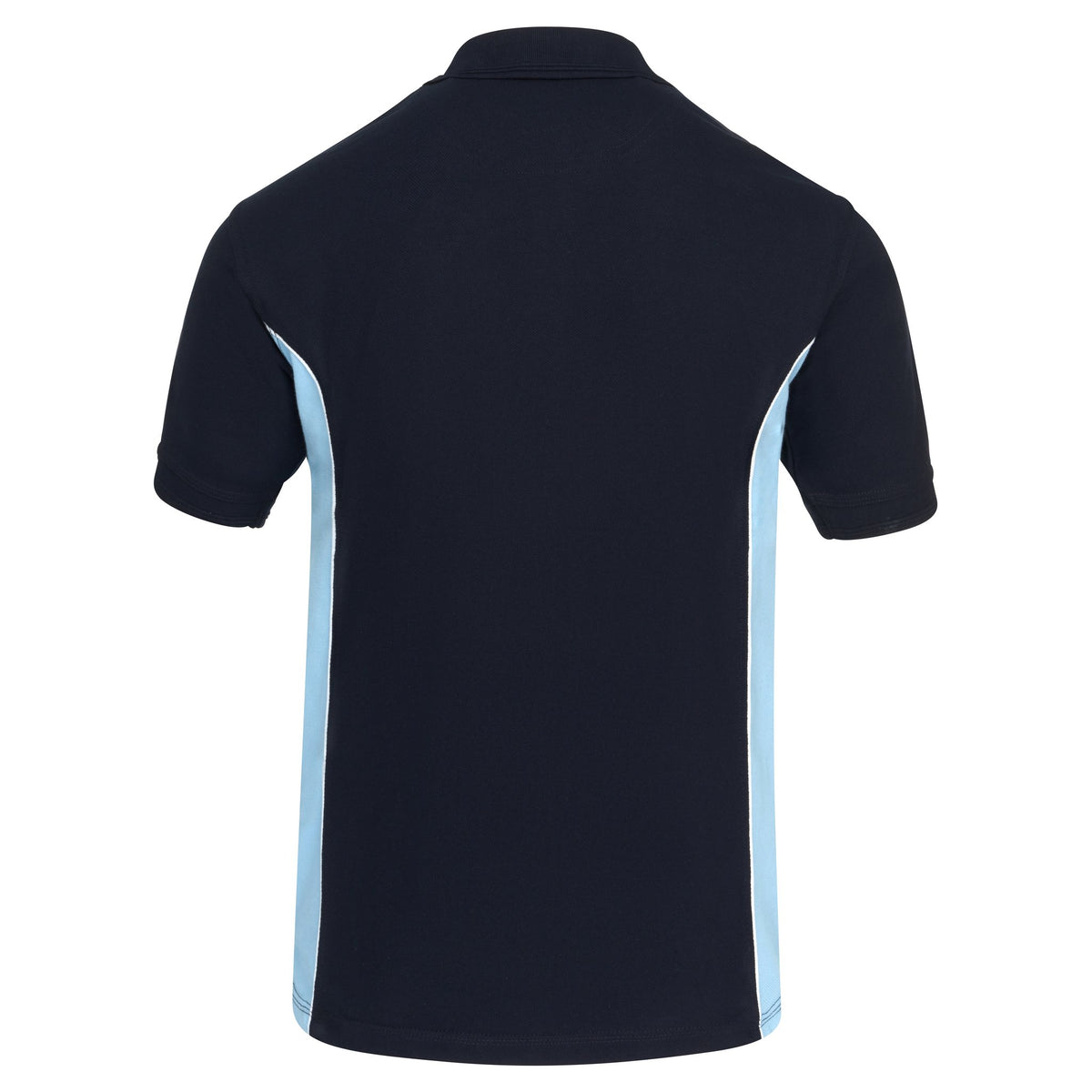 ØRN Silverswift Poloshirt – Navy - Sky – back